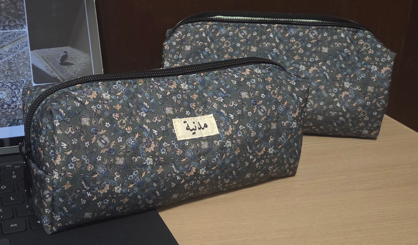 Rawdah Pouch | pencil case | travel bag