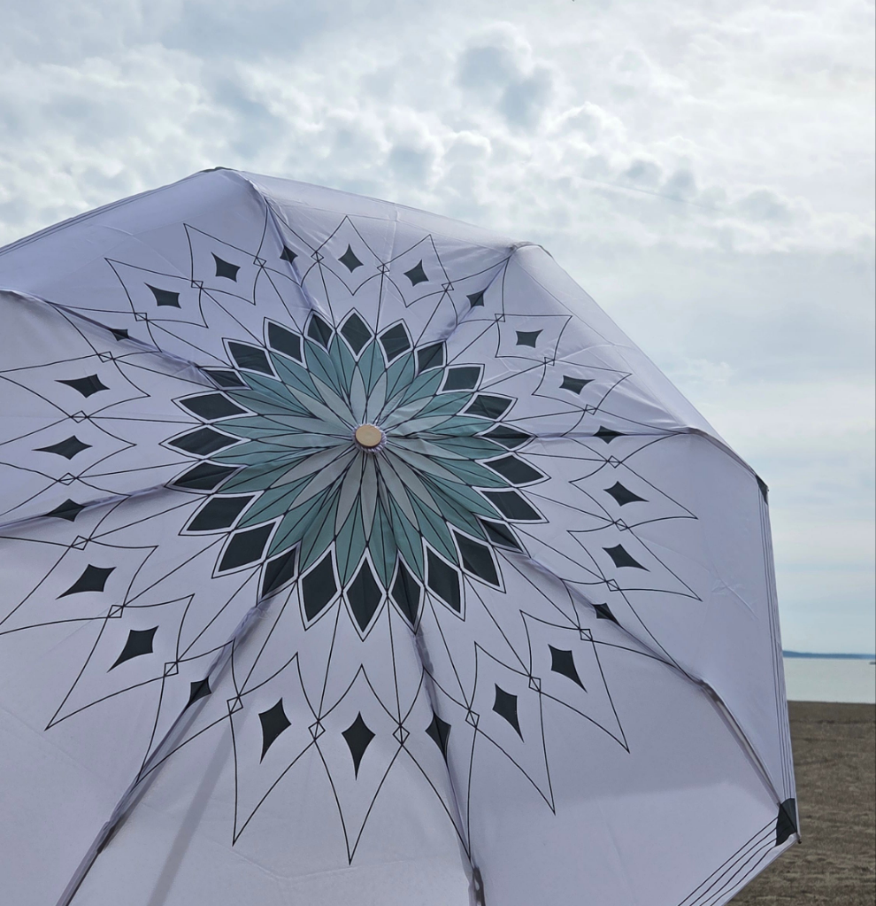 Masjid al-Nabawi ﷺ inspired Umbrella | Travel Size