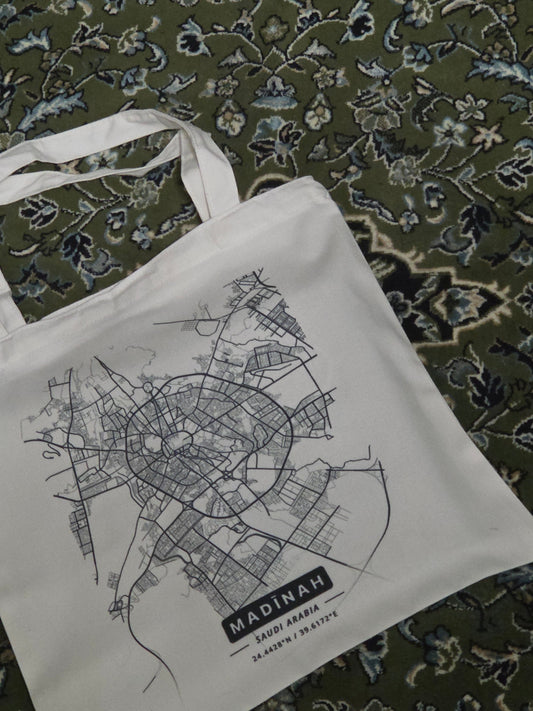 Madinah Map Tote