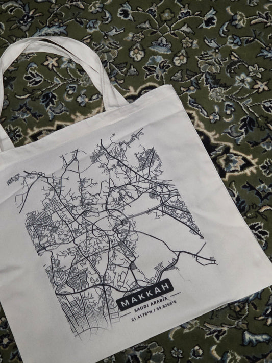Makkah Map Tote