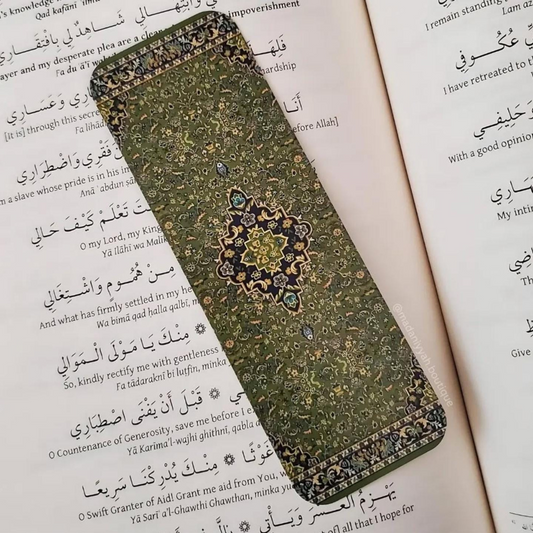 Rawdah Bookmark | Green